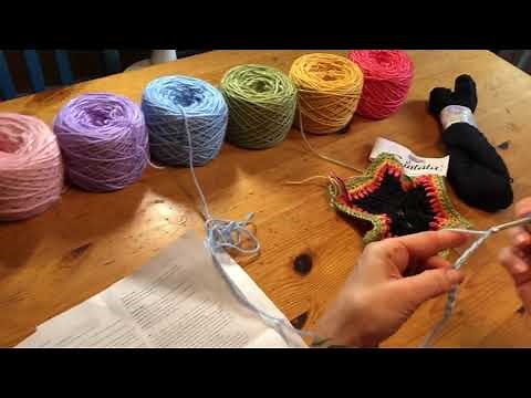 Blooming Bomber Jacket Crochet-A-Long #1