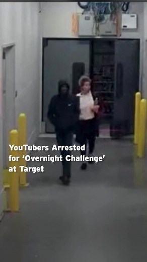 YouTubers #Arrested for ‘Overnight #Challenge’ at #Target #targetrun #crime #crimetiktok