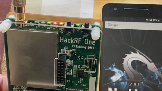 RF Analyzer配合hackrf one接收信号