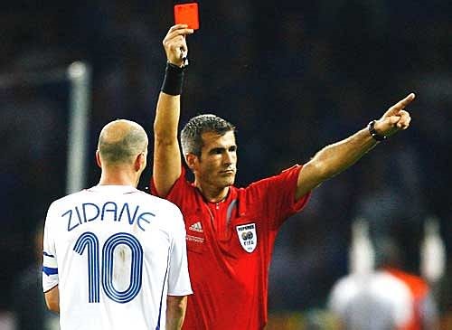 Top 10 red card moments in FIFA World Cup history