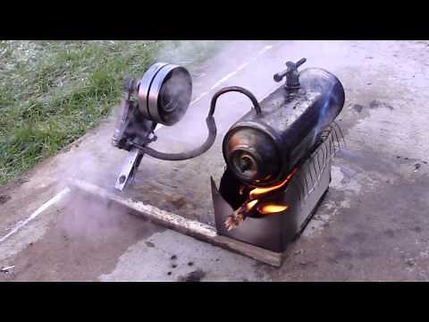 Silnik Parowy Domowej Roboty (homemade steam engine)