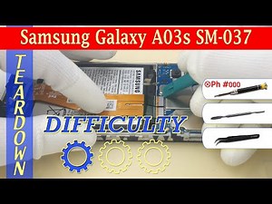 Samsung Galaxy A03s SM-037 📱 Teardown Take apart Tutorial