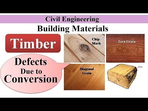 Defects in Timber Due to Conversion | Timber | Building Materials