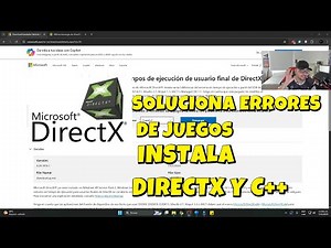 Cómo Instalar DirectX y Visual C++ Redistributable (SOLUCIÓN DEFINITIVA DLL FALTANTES)
