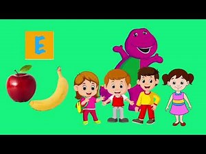 Barney Song: Apples and Bananas