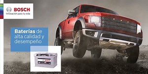 Baterías #Bosch de alta calidad y desempeño para tu vehículo. Ahora podrás verlas en los paneles del boulevard de Asia. | Emasa