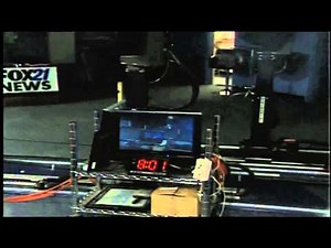 Behind the FOX21 Morning News anchor desk