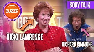 Are you ready for some #BodyTalk? Remember when #VickiLawrence hosted this amazing, over the top #gameshow? The pilot episode was taped Oct. 11, 1990 with celebrity players, #MarciaWallace, #ElaineJoyce, #RichardSimmons and #BillKirchenbauer! #BUZZR | BUZZR
