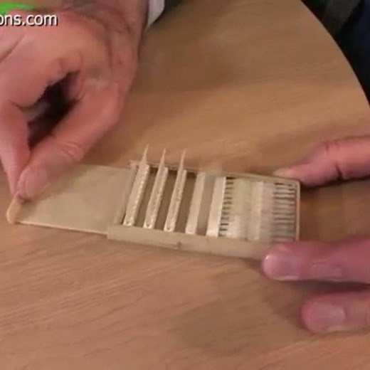 Tim Rowett of Grand Illusions shows off some clever brush designs he's collected over the years | Core77