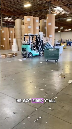 Employee Loses It After Getting Fired. Destroys Warehouse! #work