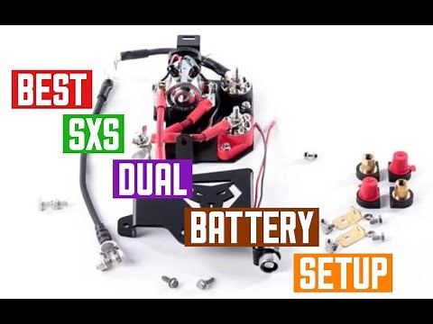 The BEST Dual Battery Kit for your Polaris Rzr!!! PRO TIP to create EASY charging port access.