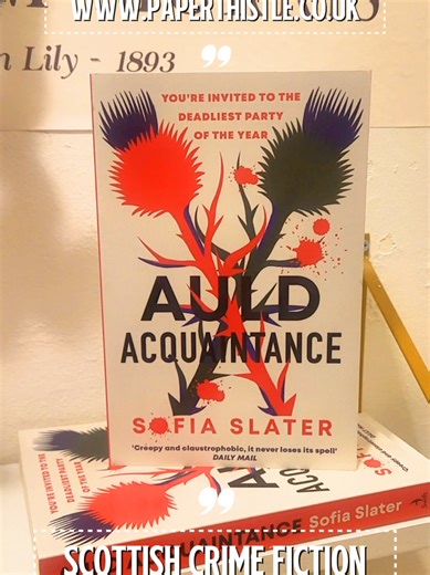 Auld Aquaintance is a classic whodunit style story about a New Years' house party that turns into a locked room murder mystery. Available on our website. Link in bio. #booktok #scottishfiction #indiebookshop