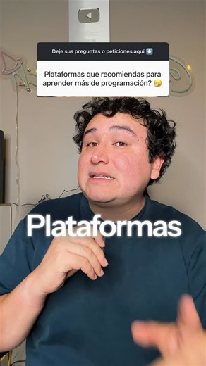 Jesús Guzmán on Instagram: "Plataformas recomendadas para aprender programación o mejorar tus habilidades técnicas #dev #programacion #ingenieria #tecnologia"