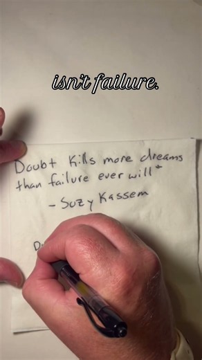 The #1 killer of dreams 💭#shorts #Suzzykassem #quotes