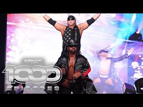America's Most Wanted RETURN for HUGE 8-Man Tag | IMPACT 1000 Highlights