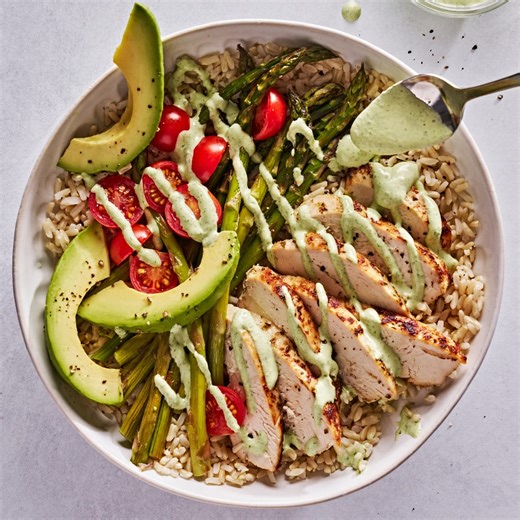 Green Goddess Lovers—You'll Be Obsessed With These Meal Prep-Friendly Grain Bowls
