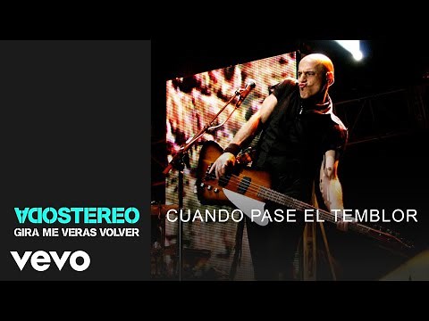 Soda Stereo - Cuando Pase El Temblor (Gira Me Verás Volver)