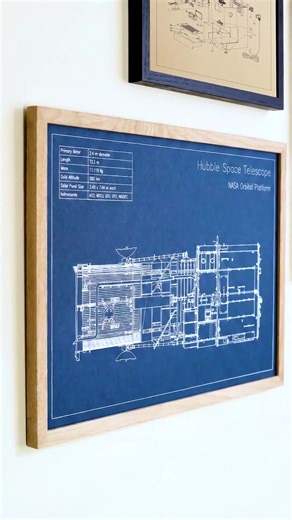 What if you could hang the universe on your wall? 🚀🌌 Here’s a behind-the-scenes look at our plotter art tribute to the legendary Hubble Telescope! Crafted with Sakura Gelly Rolls, this detailed blueprint captures the engineering that unlocked our view of deep space. Every line brings the story of space exploration to life, straight from the maker lab bench to your wall. Which part of the Hubble do you spot first in these cosmic blueprints? Drop your favorite detail below and join us on more sp