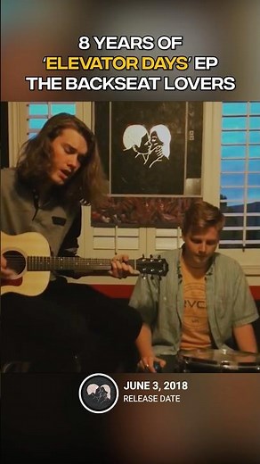 Elevator Days EP - The Backseat Lovers (8 Year Anniversary) [Pictures - Acoustic]