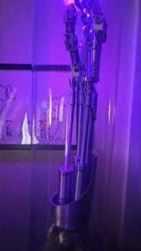 Terminator 2 Judgement Day T800 arm replica, 3d Printed.