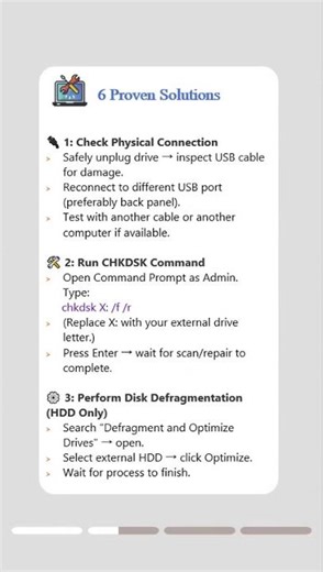 External Hard Drive Stuck on Loading? Fix It Fast (Proven Methods)#externalharddrive #slowdrive