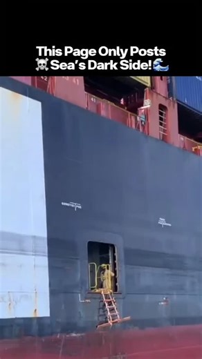 Sea of Spectres – Dark Ocean Mysteries on Instagram: "😱⚓️ Workers scatter as tons of steel twist and crash. 🔥🌊 One mistake turns routine docking into disaster! Drop a comment - what would you like to see.... or your phobia ? Follow @seaofspectres for more deep-sea mysteries & ocean encounters #ShipAccident #DockCrash #MaritimeDisaster #PortDanger #OceanPower #ExtremeJobs #WildSea #ShipCollision #NatureFierce #survivalinstinct"