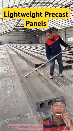 Lightweight Precast Panels #howto #construction #panel