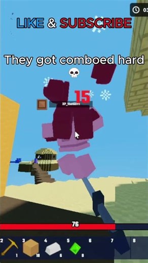 They got comboed hard 💀 (Roblox Bedfight)