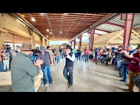 Amish Yodeling Auctioneer, Montana’s Eagle Valley Community Auction