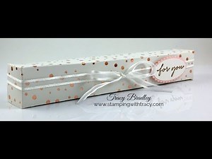 Envelope Punch Board Lindt Box