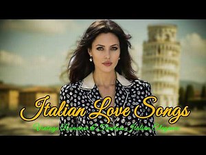 Immortal Italian Love Songs 🎶 Vintage Romance & Timeless Italian Elegance ❤️ Love Songs Oldies