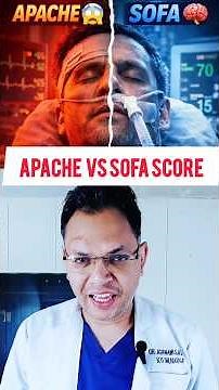 APACHE VS SOFA SCORE IN ICU #medicine #emergency