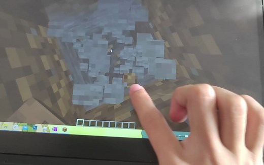 我的世界 | 当你尝试使用触控屏幕玩Java版时