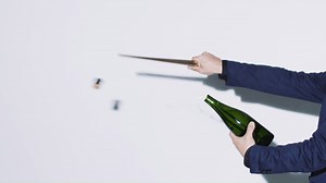 Master the finesse of sabering with precision as our expert guide demonstrates the proper grip and swift motion required to effortlessly remove the cork and collar of a champagne bottle, turning an ordinary uncorking into a dazzling spectacle. 🍾 🥂 | Rabbit Wine