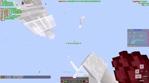 Triple 45 Strafe Journey (Speedrun)