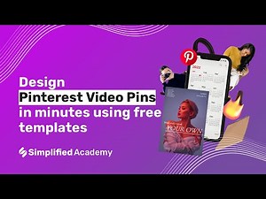 How To Design A Pinterest Video Pin In Minutes Using This Free Template