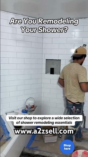 Shower Remodel Supplies, Shower Design Inspiration, Bathroom Fixtures @ www.a2zsell.com