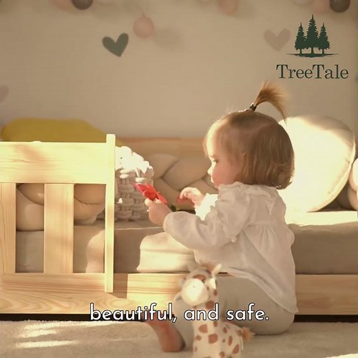 TreeTale Montessori Beds: The Safe Space for Child Development and Independence