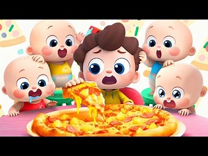 Sharing is Caring | Can You Share the Pizza | My Turn My Turn | Nursery Rhyme & Kids Songs | BabyBus