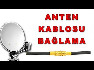 Uydu Anten Kablosu Nasıl Bağlanır 📡📺[UYDU ANTEN KABLOSU EK YAPMA]