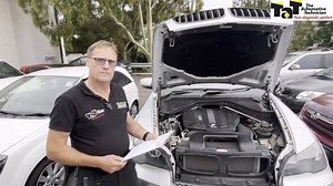 BMW X5 misfiring with gas recirculation issues.