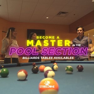 Rack 'em up and let the good times roll! Join us in our billiards room for a game that combines skill, strategy, and endless fun.  HOURS  Monday-Closed Tuesday thru Thursday 5PM - 10PM *Friday 5PM - 11PM *Saturday 12PM - 11PM Sunday 12PM - 10PM *Bar open until 12AM | Playzone Bowling and Amusement | Facebook