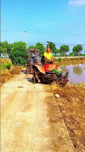 Clever plowing process of paddy fields using creative machines