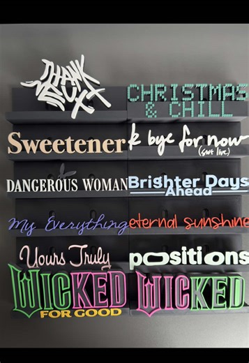 Our ariana grande vinyl holders 😍 #arianators #ariana #arianagrande #vinyl