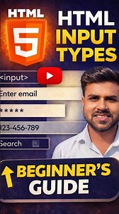 15 HTML Input Types Every Developer Needs | Cheatsheet #html #css #coding #webtoon