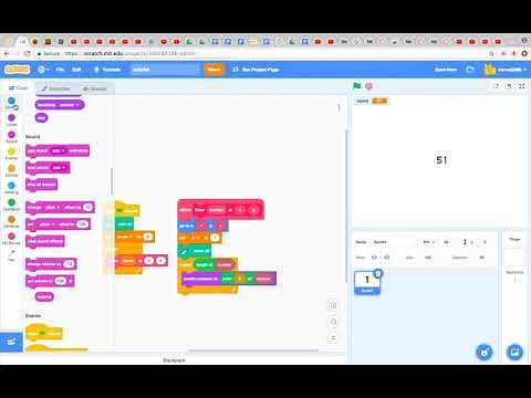 How to make text say the value of a variable in scratch