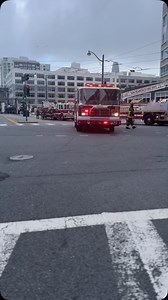 SFFD with a 1 alarm fire at a school. The fire was contained quickly by Engine 4 and all children were evacuated by staff and are safe. Due to the time being 5:00 PM many pedestrians and vehicles made challenges along with MUNI public transportation having to be stopped in both directions. Fortunately SFFD fire station 4 was 2 blocks away and had a quick response time and minimal damage was caused. Remember to always have a plan to exit your home or place of work with 2 ways out. #SFFD #YourSFFD