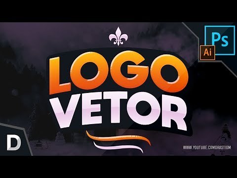 HOW TO VECTORIZE A LOGO - PHOTOSHOP & ILLUSTRATOR