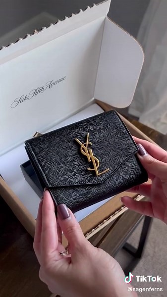 Luxury YSL Wallet Unboxing | Designer Wallets
