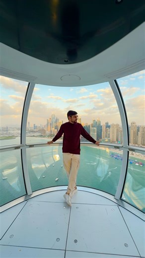 Shivam Singh Rana on Instagram: "Still not over these views 😍 Got to experience Ain Dubai – the world’s largest observation wheel 🎡 Booked this unforgettable experience via the Headout app — super easy, smooth & hassle-free ✔️ If you’re in Dubai, this is a must-do experience ✨ Download the Headout app and start ticking off your Dubai bucket list 📲 @headout #headoutforcreators #AinDubai #DubaiExperiences #DubaiDiaries #ThingsToDoInDubai"